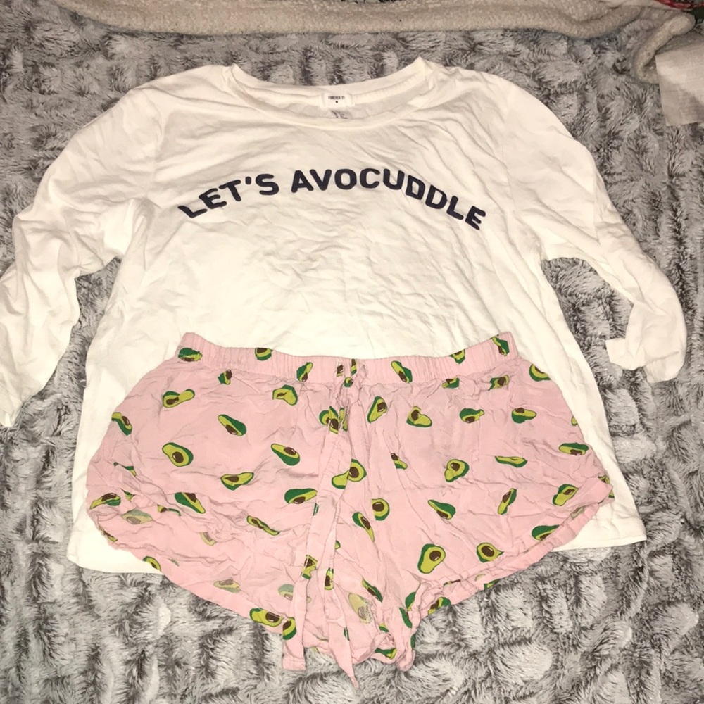 Avocado Pajama set